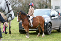 Laois Foxhounds childrens/side-saddle meet, Stradbally Hall, December 23rd
