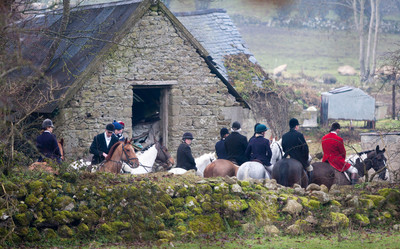 Kilkenny Foxhounds @ Ullard. January 6th 2011